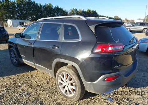 2014 Jeep Cherokee Limited z USA, uszkodzony, nr VIN 1C4PJMDS2EW151120